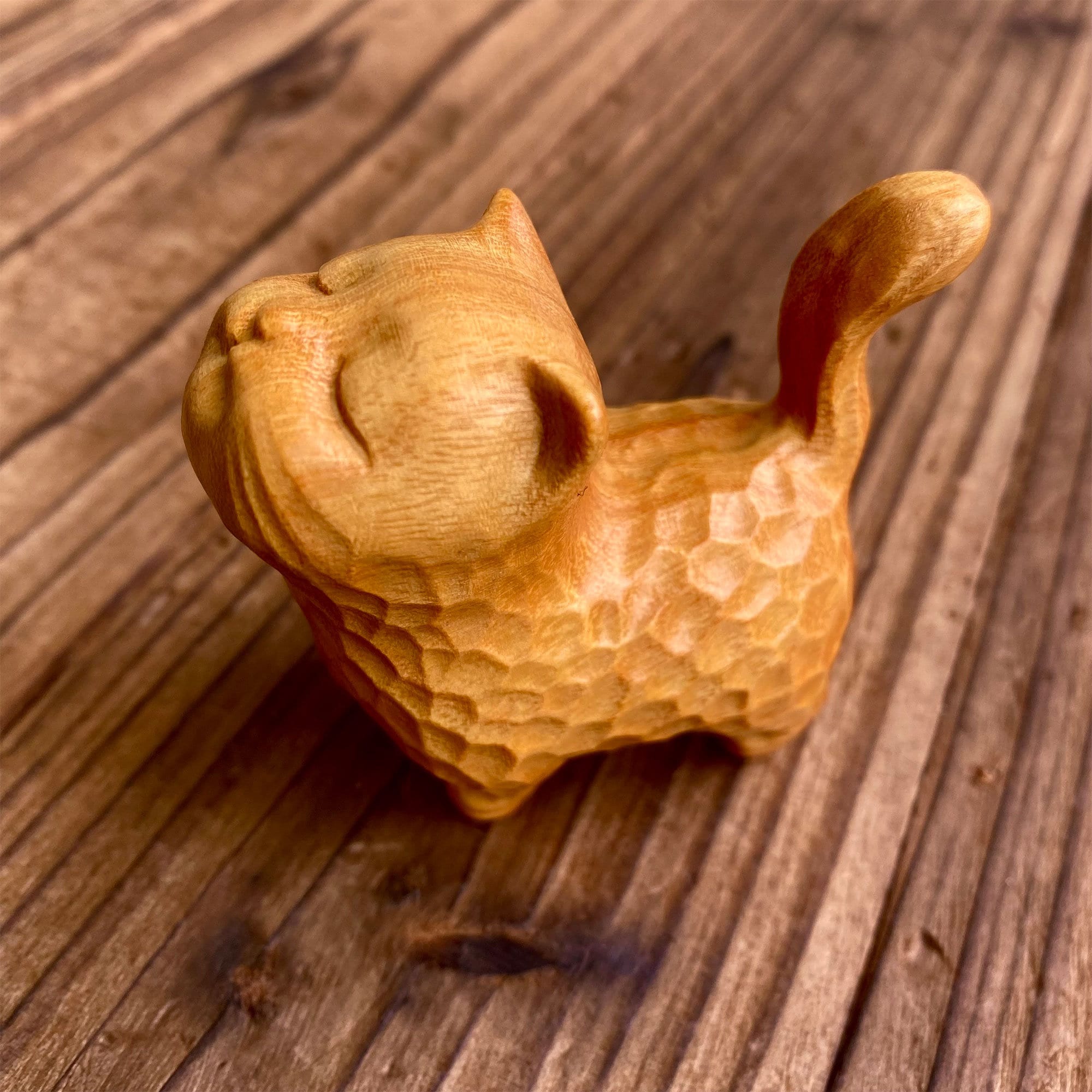 🎁Christmas Gifts✨--Tiny Cute Wooden Cat 😻