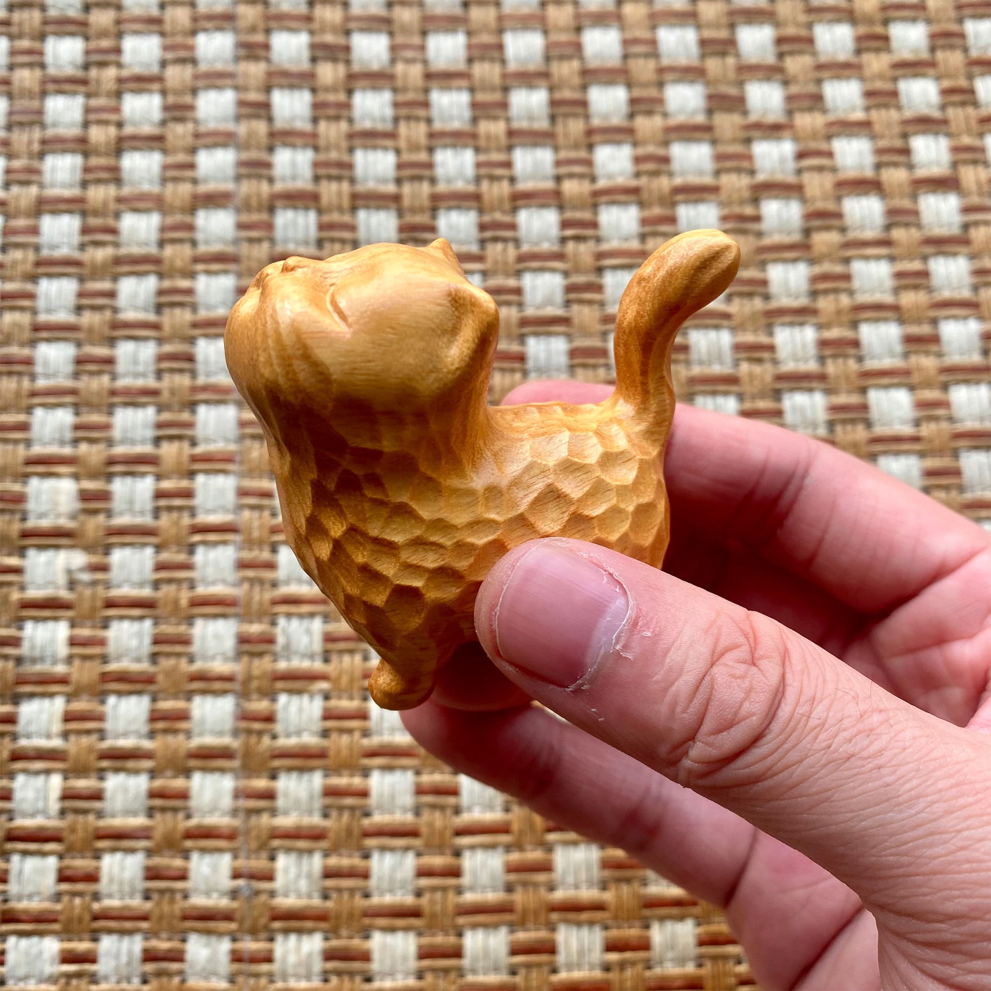 🎁Christmas Gifts✨--Tiny Cute Wooden Cat 😻