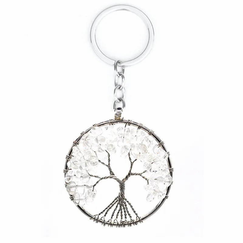 Crystal Life Tree Key Chain