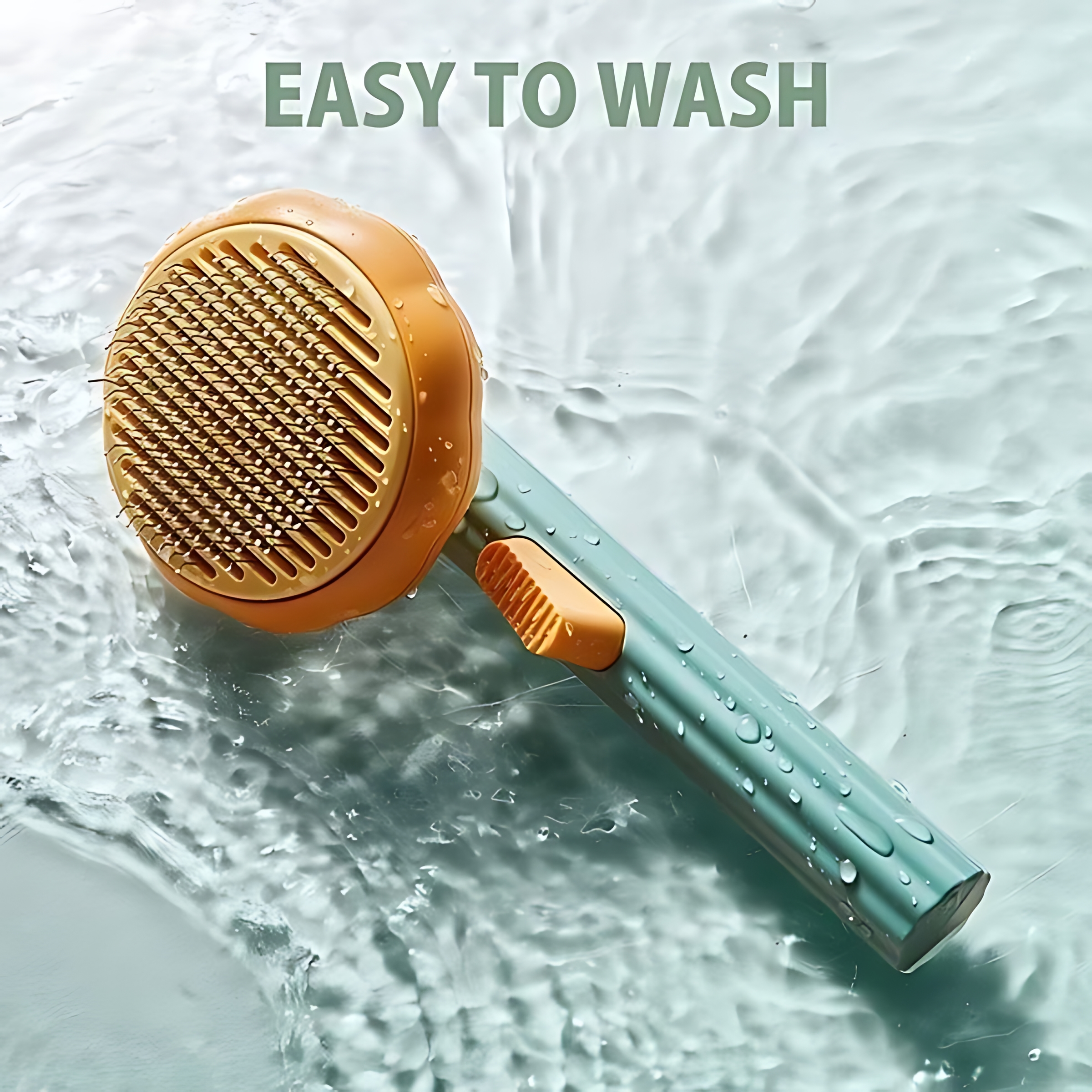 🐈Pumpkin Pet CombPet Grooming Self Cleaning Slicker Brush