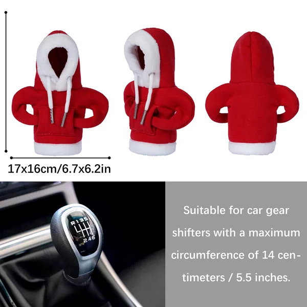 ✨Last Day 50% OFF-Christmas Car Gear Lever Cover