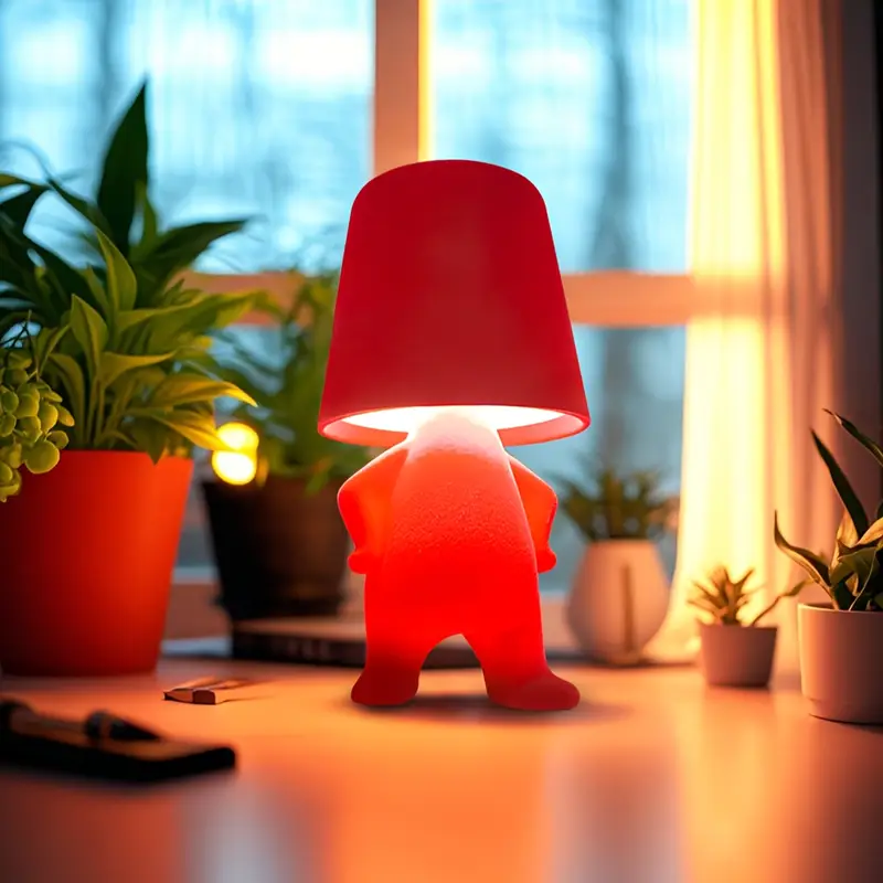 ✨Modern Creative Thinker Figurine Touch Control Table Lamp💡