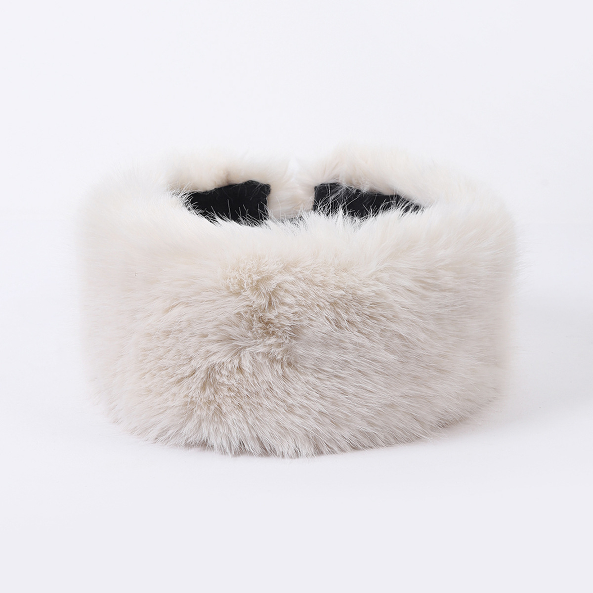🔥❄Fashion Women's Winter Warm Plush Faux Furry Hat Headbands