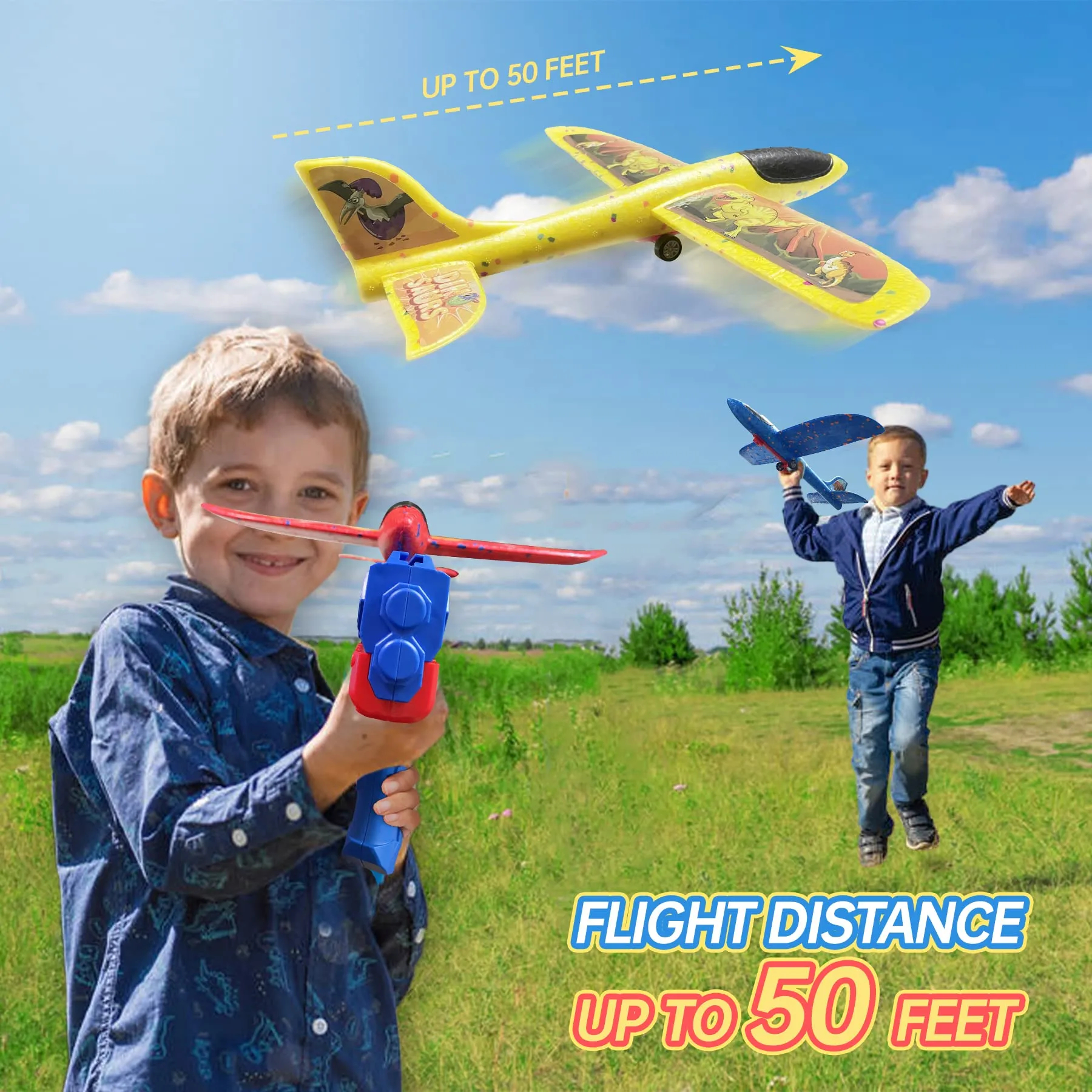 🔥LAST DAY Promotion 48% OFF🔥Airplane Launcher Toys