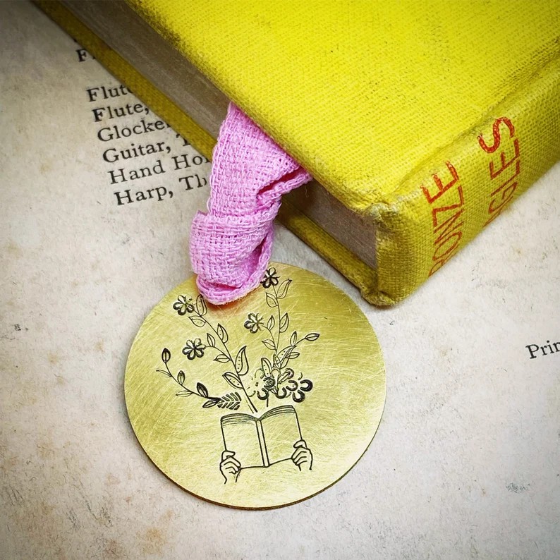 Flip Coin Decision Maker Bookmark-Book Lover Gift