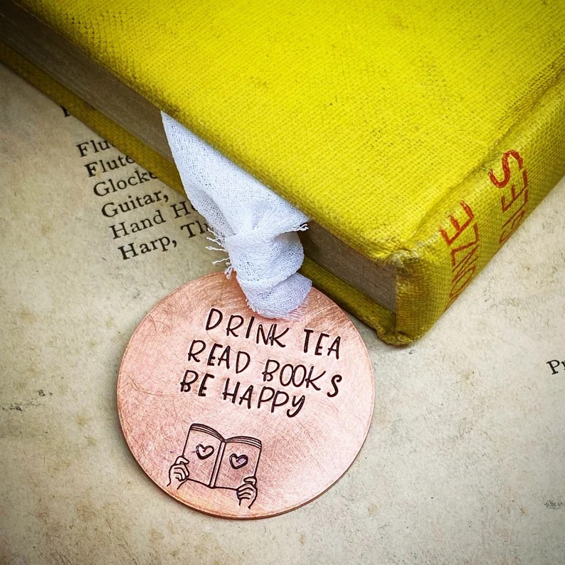Flip Coin Decision Maker Bookmark-Book Lover Gift