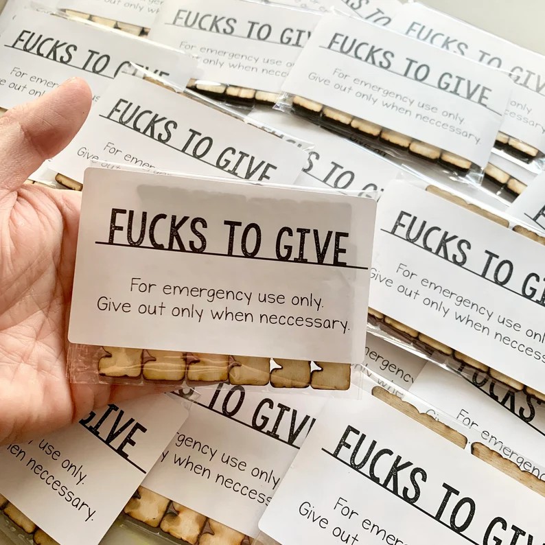 Creative Funny Gag Gift-Bag Of F-BOMBS