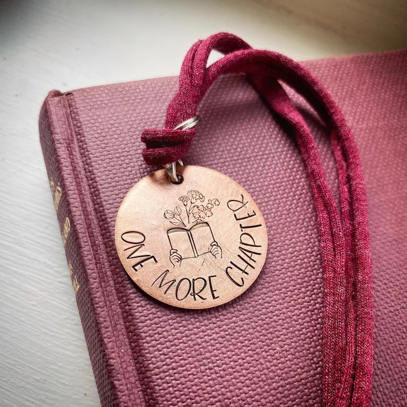 Flip Coin Decision Maker Bookmark-Book Lover Gift