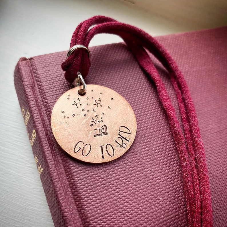 Flip Coin Decision Maker Bookmark-Book Lover Gift