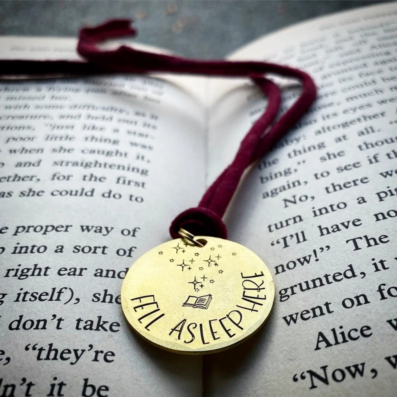 Flip Coin Decision Maker Bookmark-Book Lover Gift