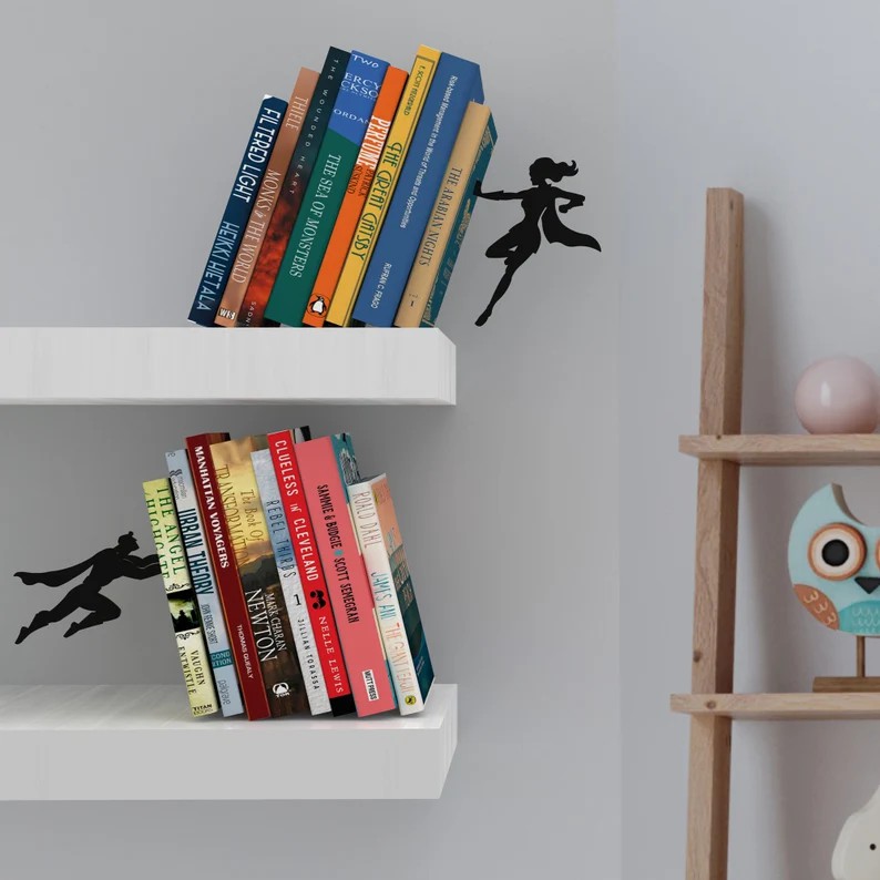 📚😆Funny Metal Bookend-Cool Unique Gift 