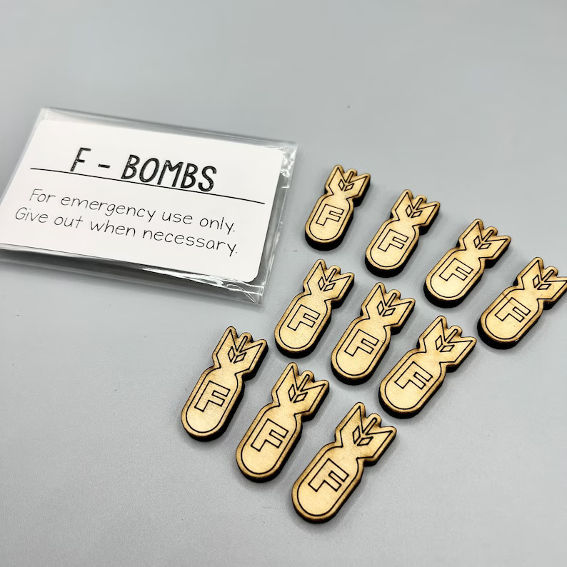 Creative Funny Gag Gift-Bag Of F-BOMBS