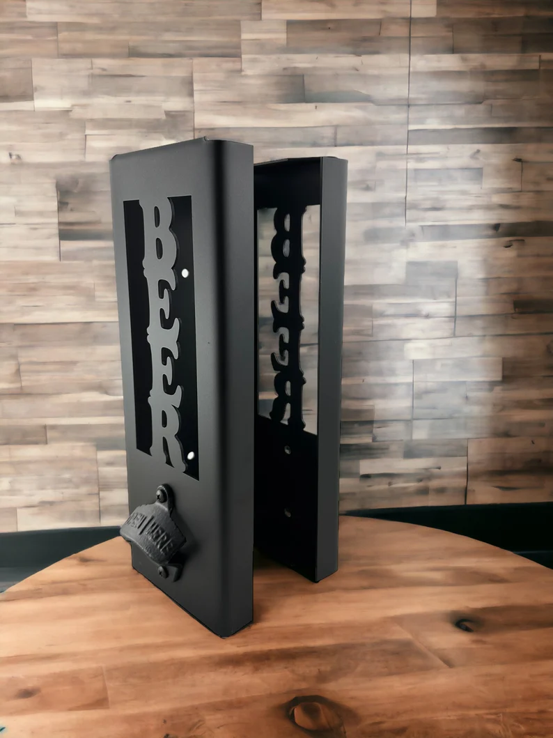 Can Cooler Holder with Bottle Opener