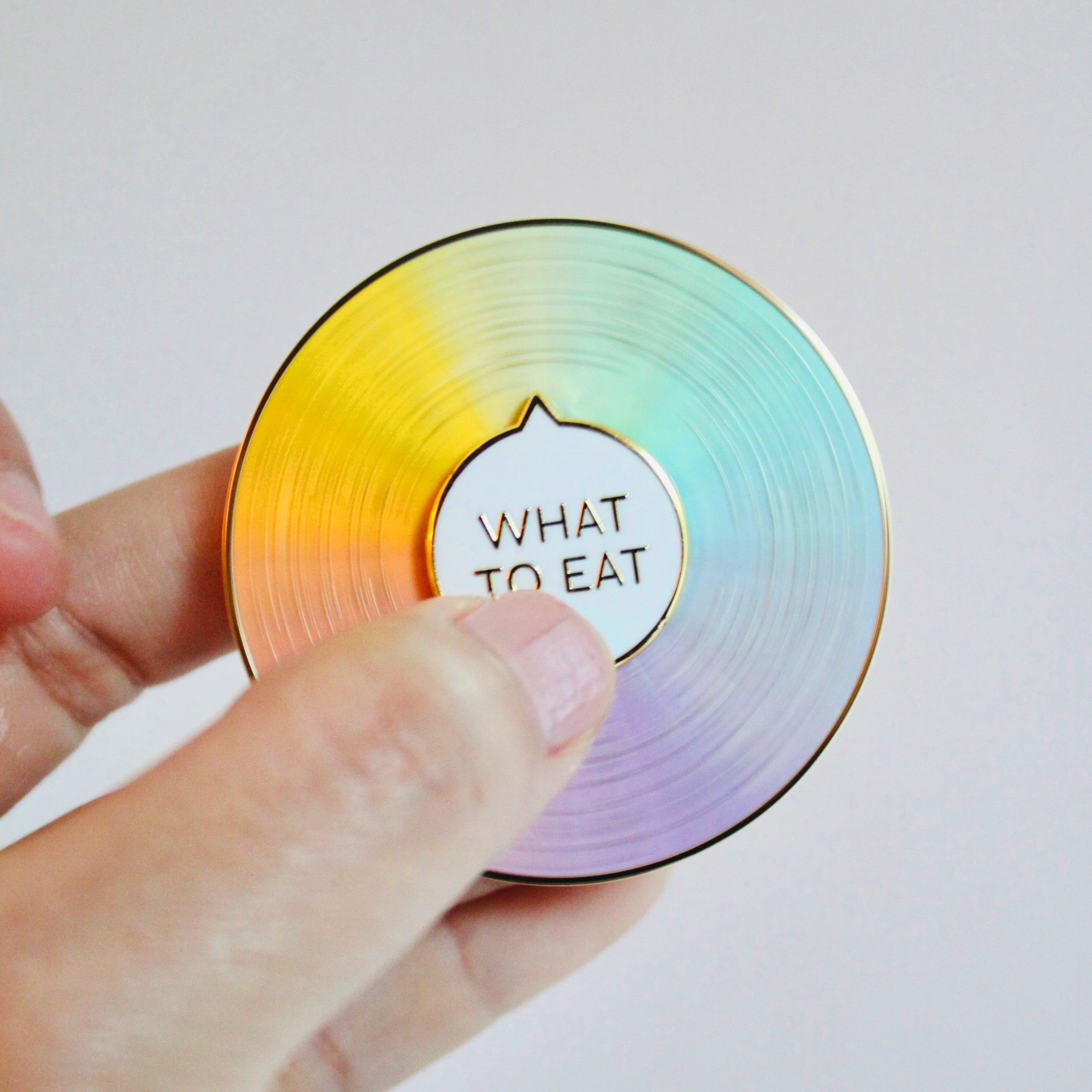 ✨Christmas Hot Sale 70% Off-What To Eat Enamel Pin