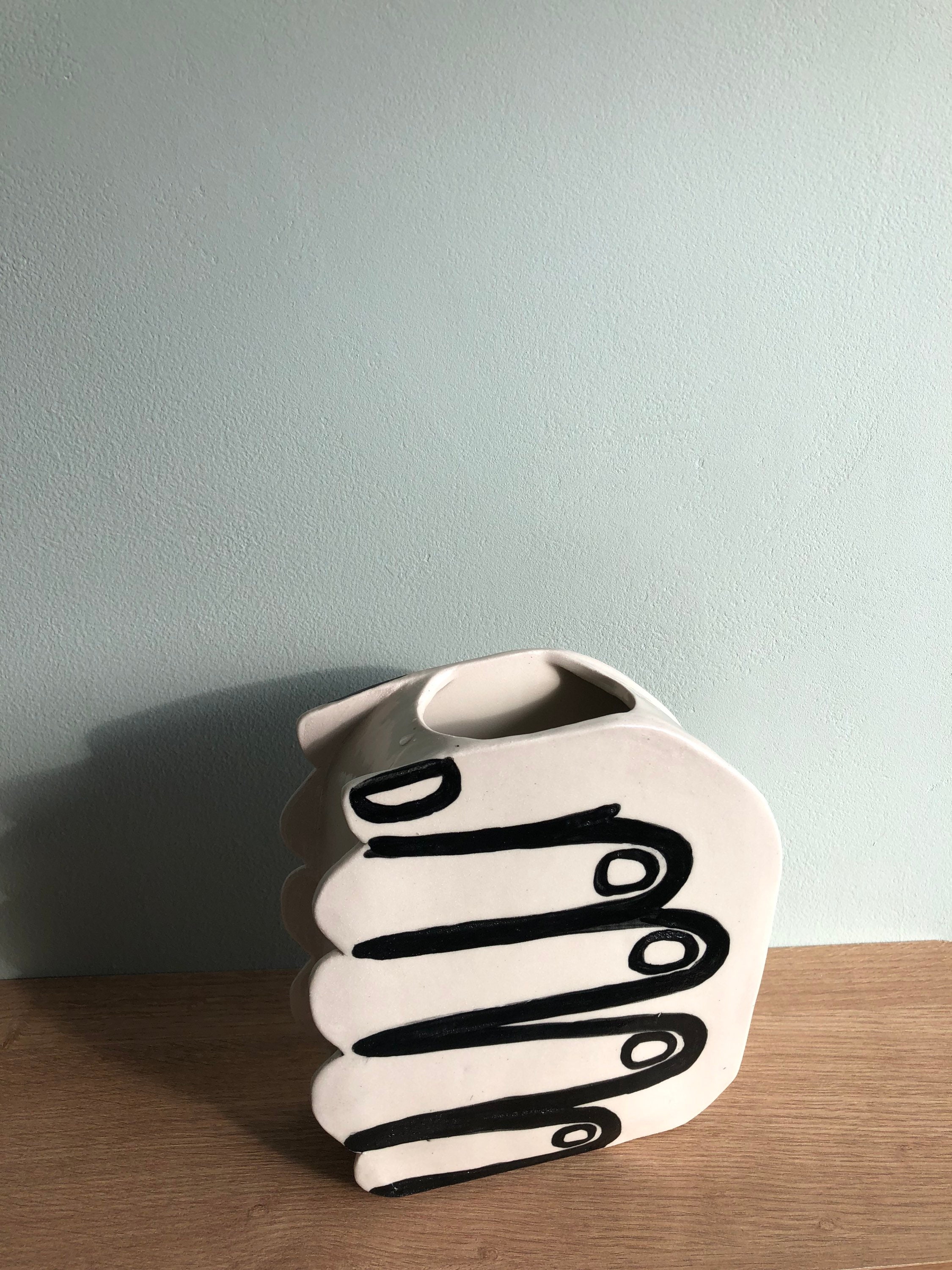 Quirky Hand Vase - Modern Unique Decor