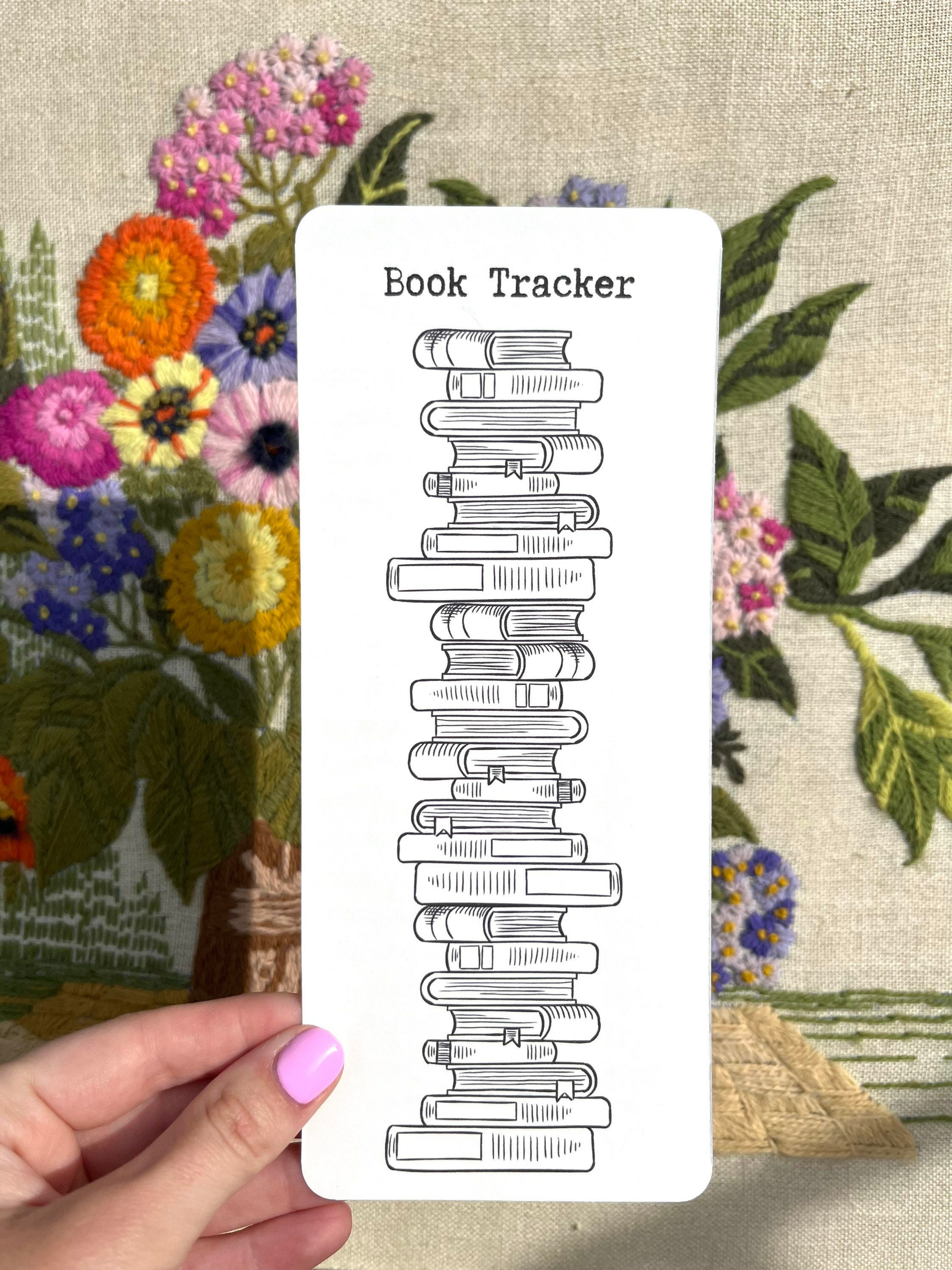 Reading List Card Bookmarks (12 PCS)