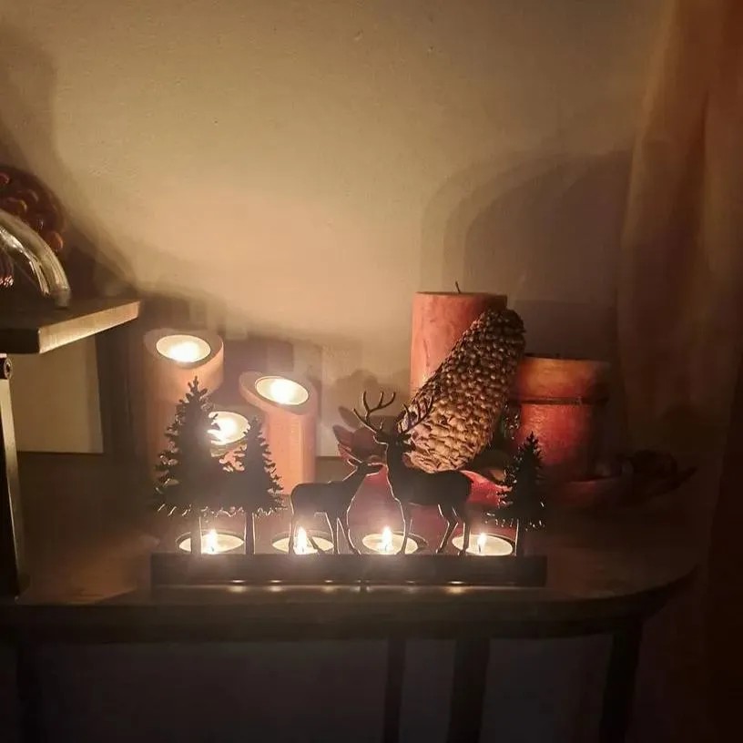 🦌Reindeer Tealight Candle Holder