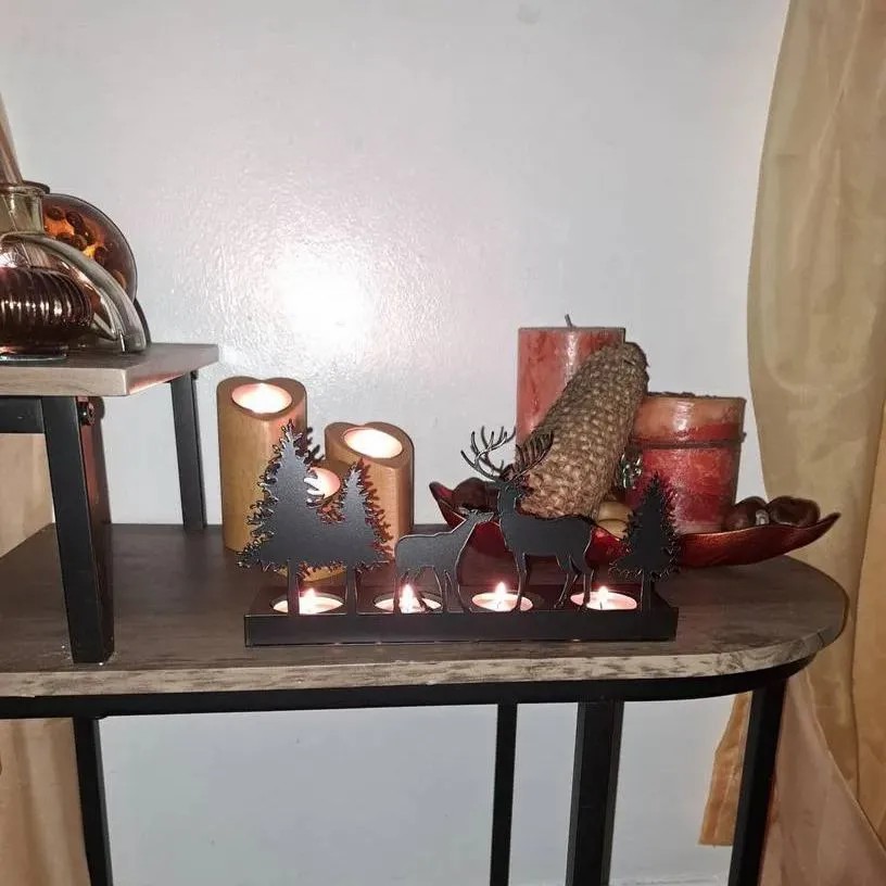 🦌Reindeer Tealight Candle Holder
