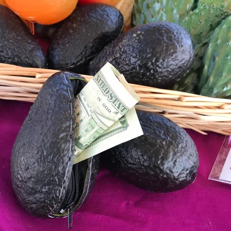 😜🥑Cute Avocado Coin Purse