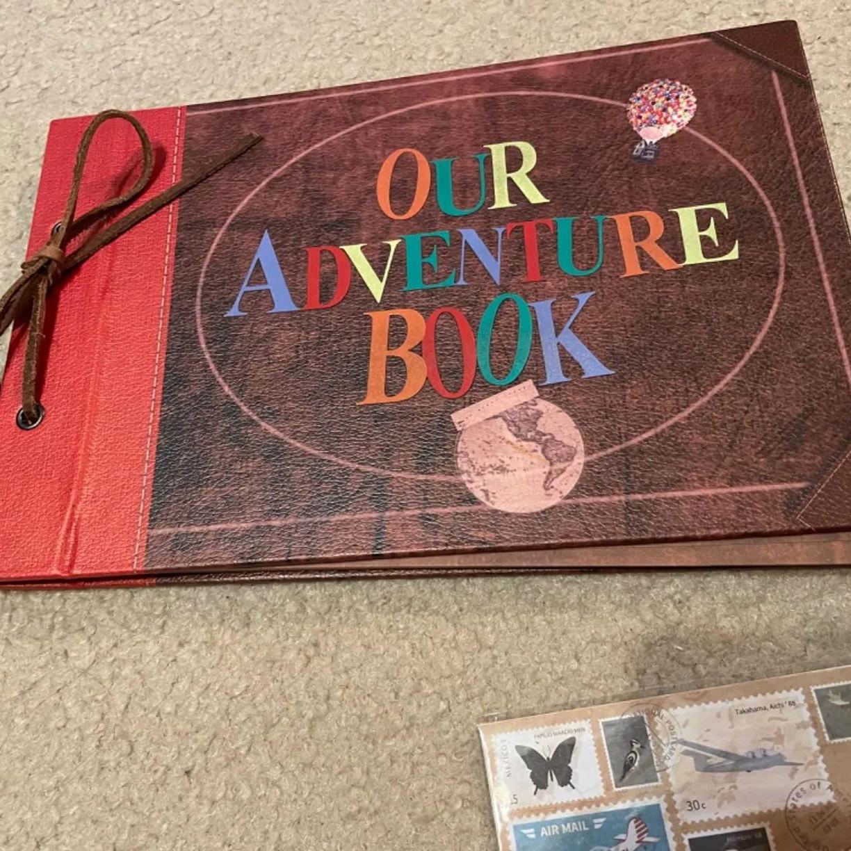 Our Adventure Book - DIY Photo Scrapbook