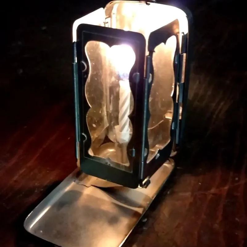 LAST DAY 49% OFF - klappbare Taschenlaterne um 1900 🕯️🏮