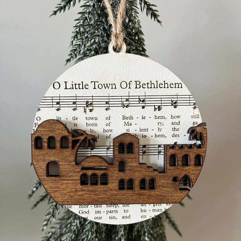 🎄Christmas Early Sale-Jesus Sheet Music Ornament