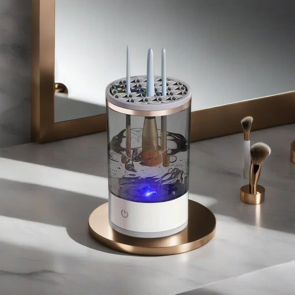 Automatic Makeup Brush Cleaner