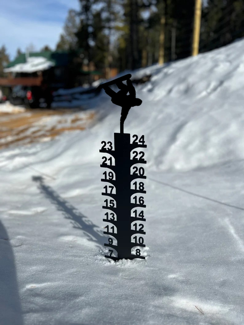 ❄Iron Art Snow Gauge-Great Unique Gift🎁