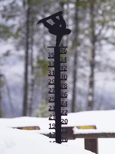 ❄Iron Art Snow Gauge-Great Unique Gift🎁