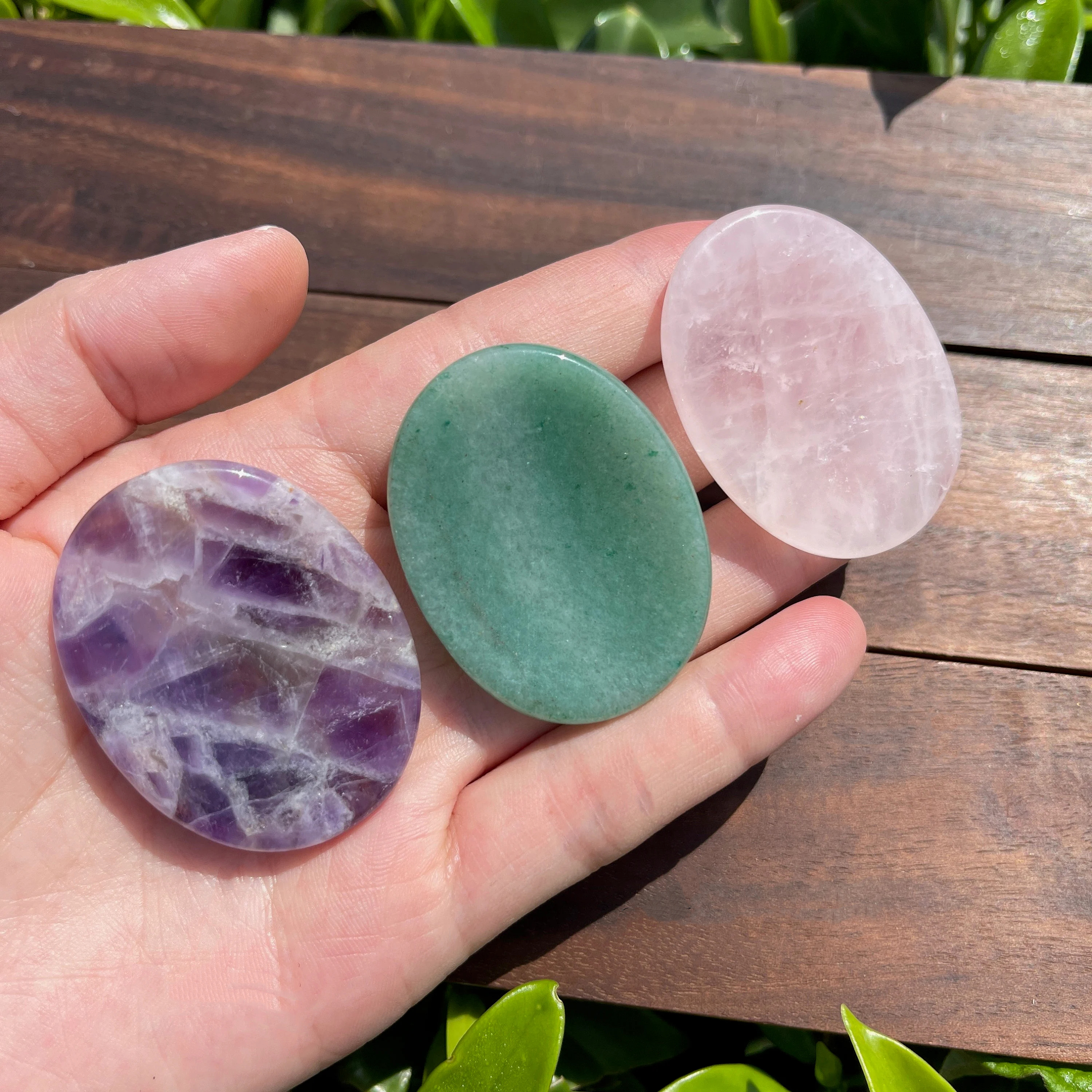 🎁 Last Day Promotion 50% OFF🔥 - Natural Crystal Worry Stone