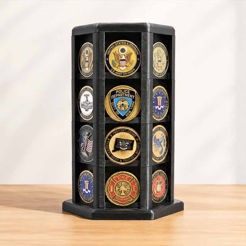 🎁Last Day 60% OFF - Hexagonal Challenge Coin Display Stand