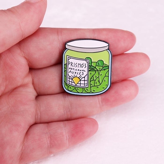 🔥Early Spring Hot Sale🥒Lucky Pickle Girl Enamel Pin