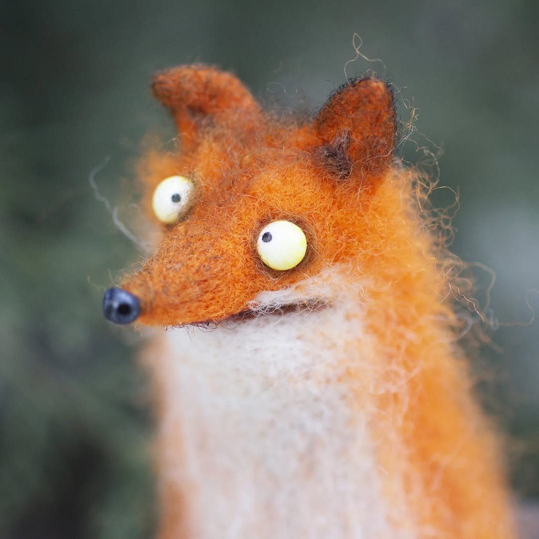🔥Last Day 49% OFF-🦊“These Felt Foxes Have ‘What Is Happening’ Eyes — And They’re Taking Over Our Shelves”🎁