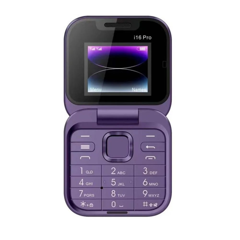 [Counter genuine]2024 New Mini Flip Mobile Phone 2 SIM Card Small Display Foldable Cell Phone📱