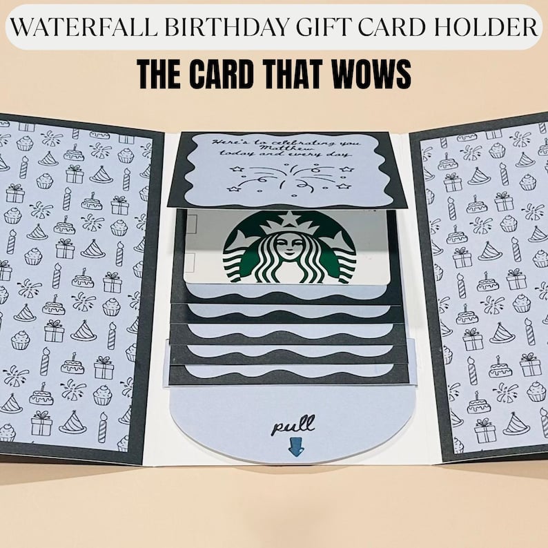 🎄 50K+ SOLD! 🎁✨ Christmas Gift Card Holder Book🎅