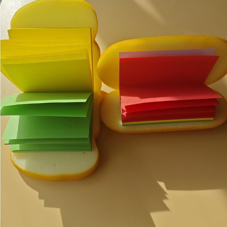 Burger Sandwich Note Paper