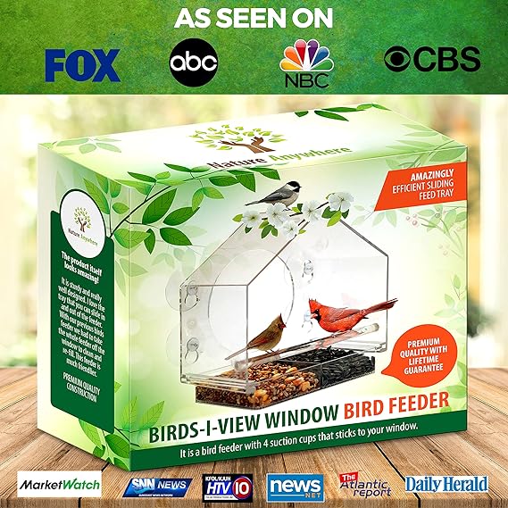 🔥Last Day Promotion 50% OFF🔥 - 🐦 Window Bird Feeders