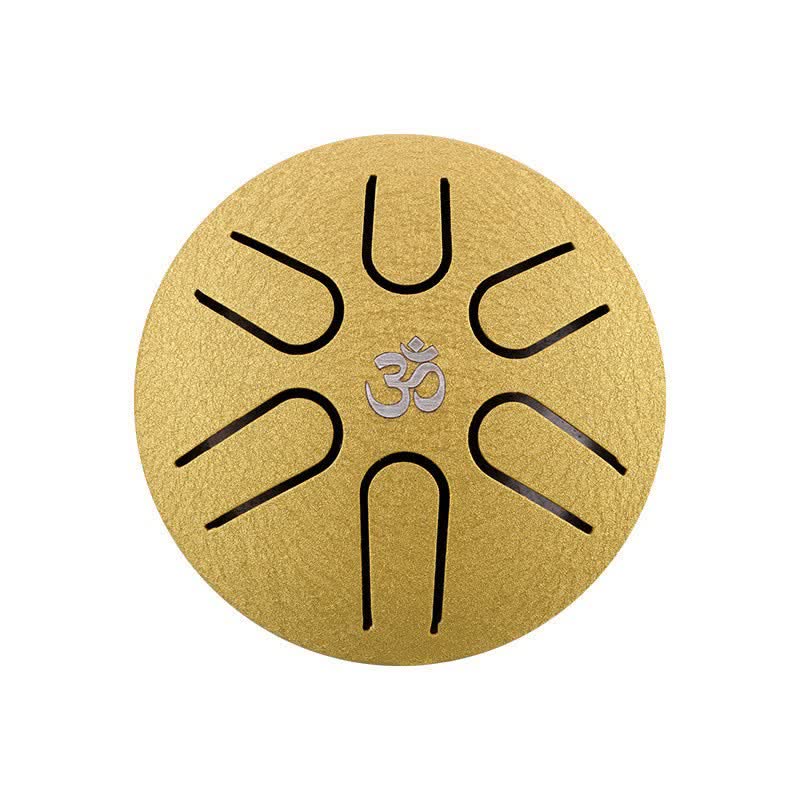 Buddha Stones Mini Steel Tongue Drum 3 Inch Sound Healing Drum Kit