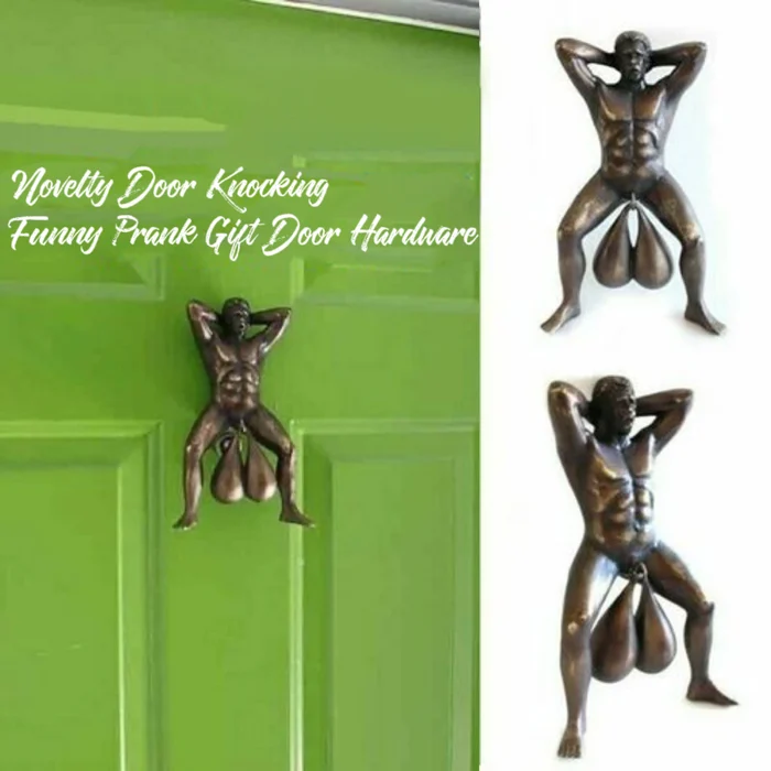 🤣Novelty Door Knocking-Funny Prank Gift Door Hardware