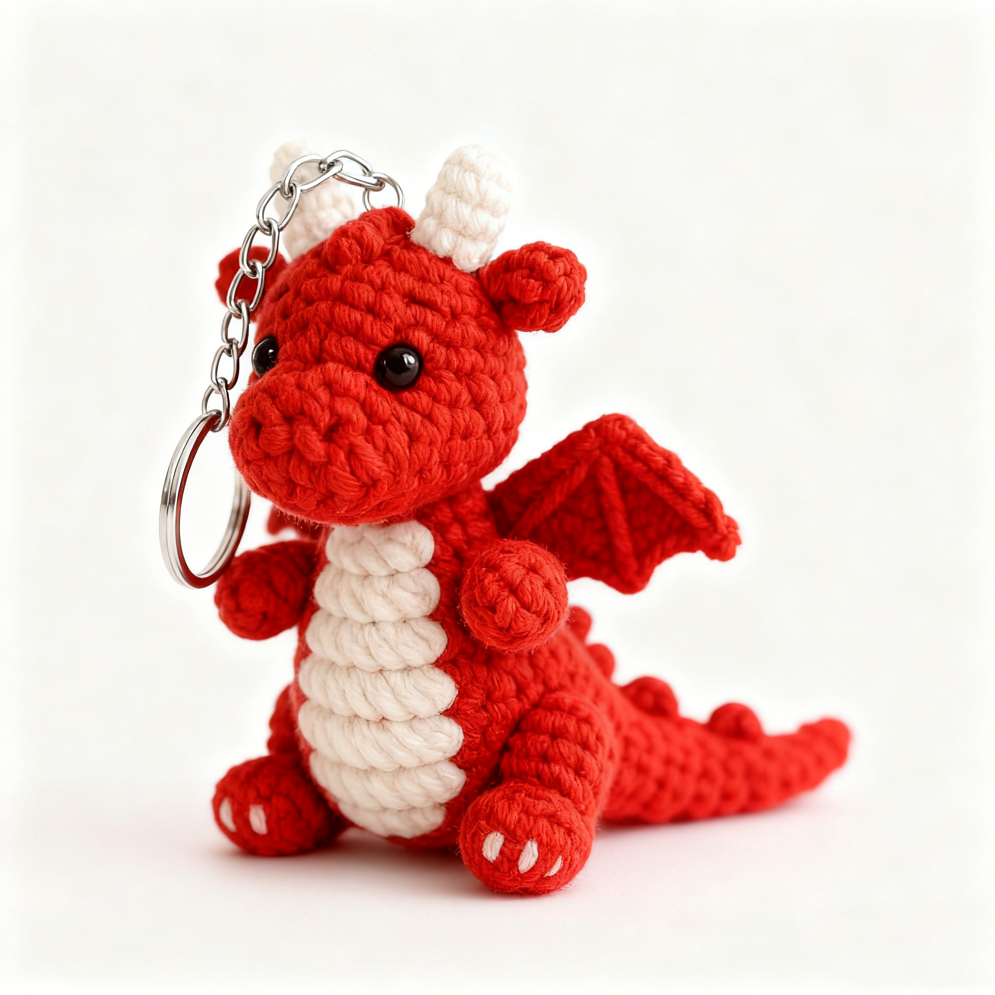 🔥Last Day Promotion 70% OFF🔥 - 🐉Cute Flame Dragon Keychain