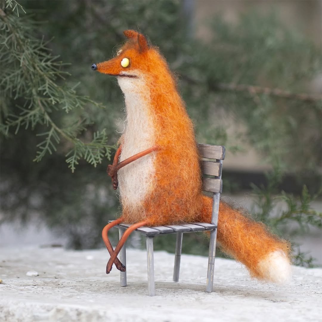 🔥Last Day 49% OFF-🦊“These Felt Foxes Have ‘What Is Happening’ Eyes — And They’re Taking Over Our Shelves”🎁