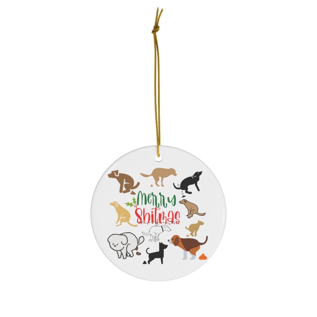 🎁💝2023 CHRISTMAS GIFT - 😂Funny Dog Ornament