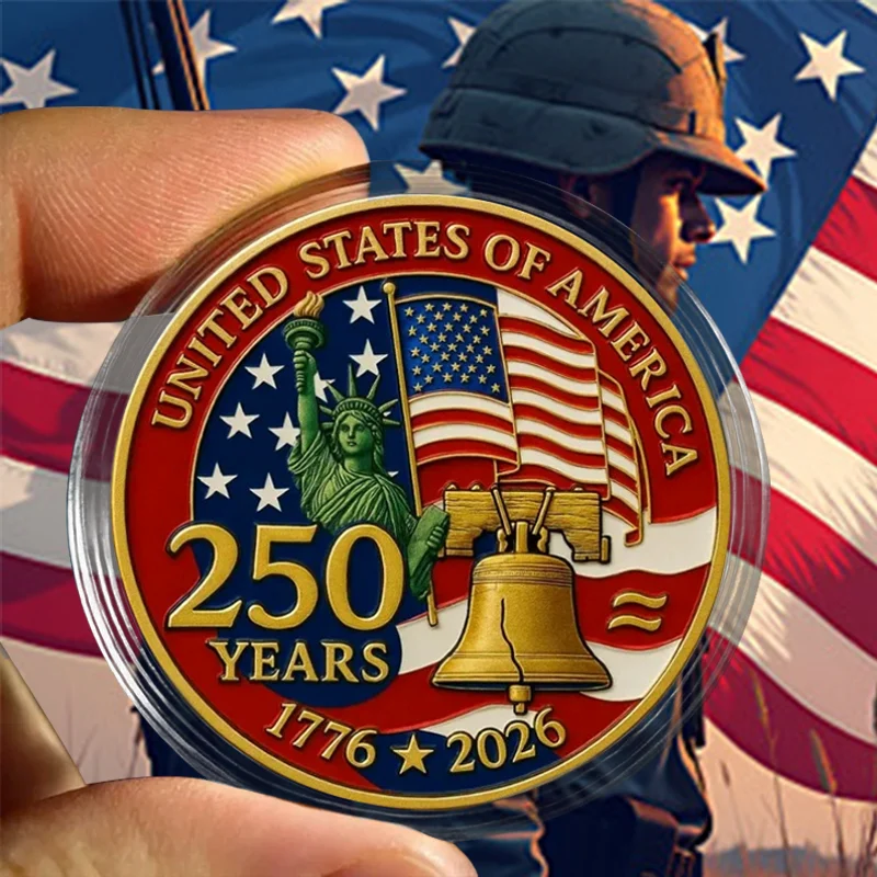 🗽United States 250th Anniversary Commemorative Coin