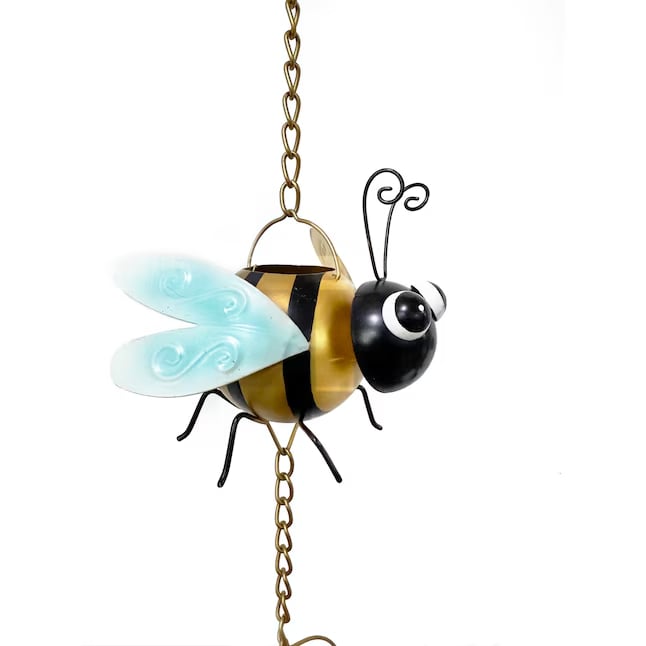 🐝Whimsical Bee Rain Chain — Transforming Rainy Days into a Garden Spectacle