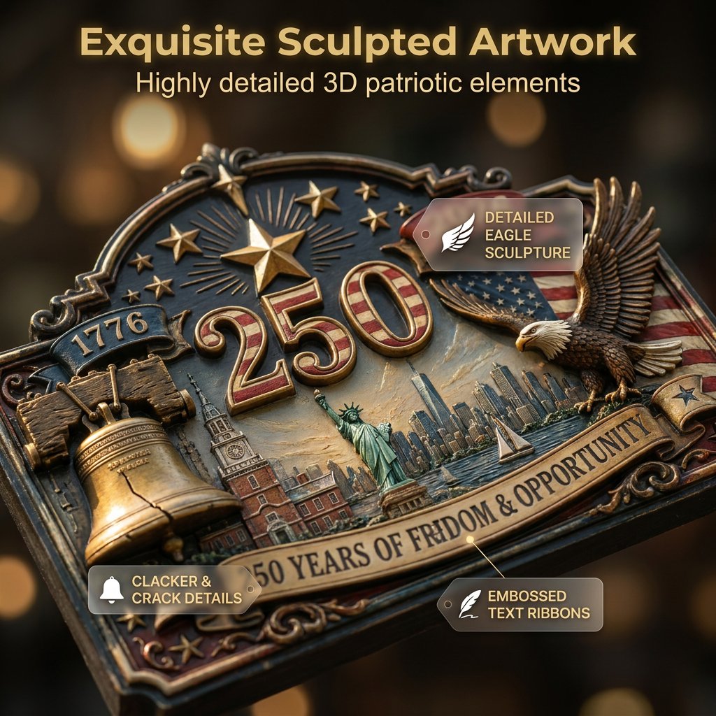 🦅USA 250th Anniversary Welcome Sign