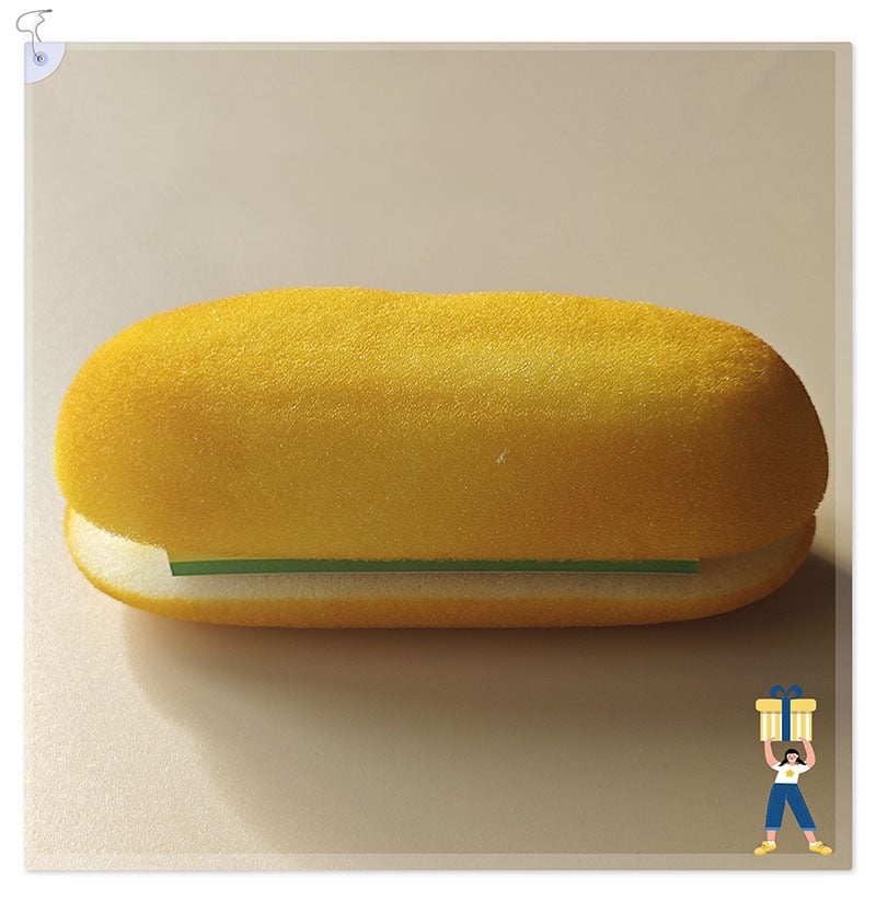 Burger Sandwich Note Paper