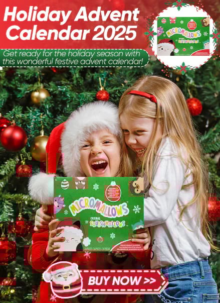 🔥Christmas Gift🎄Plush Doll Blind Box Holiday Advent Calendar 2025