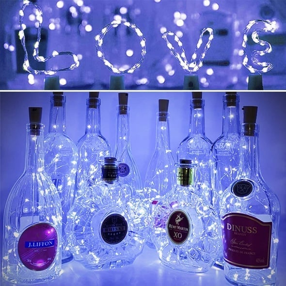 (HOT SALE NOW-50% OFF) BOTTLE LIGHTS ( Battery Included - Replaceable )(Buy 10 Extra 15%OFF)