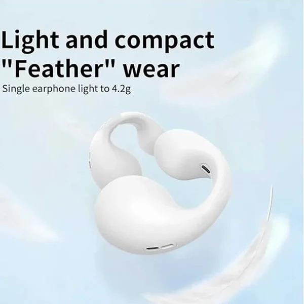 🔥2023 HOT SALE🔥Wireless Ear Clip Bone Conduction Headphones⭐⭐⭐⭐⭐（5/5）