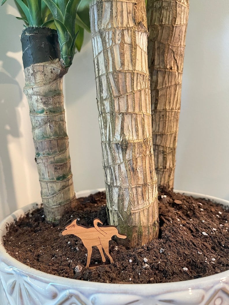 🔥Last Day Promotion 50% OFF🔥 - Three-Piece Wooden Novelty Plant Decor